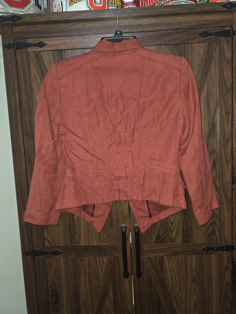 Women's Rust-Colored WHBM Blazer Size 6